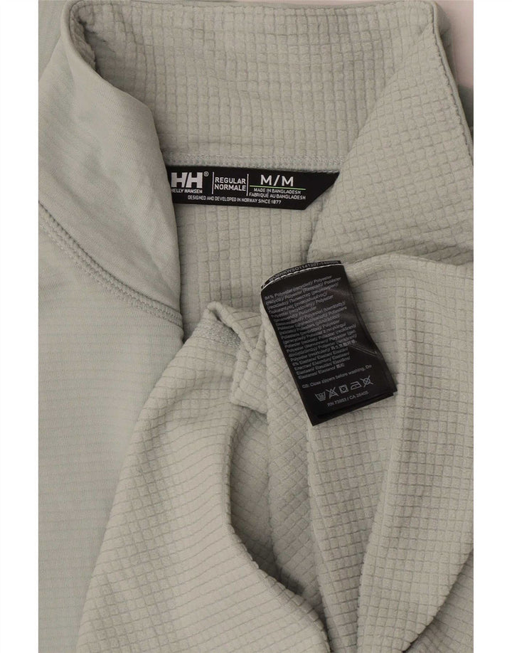 Helly Hansen, gornji dio muške trenirke s patentnim izrezom, srednje zelene boje