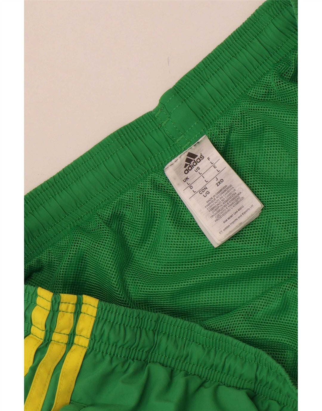 Adidas muške sportske kratke hlače velike zelene najlonske boje