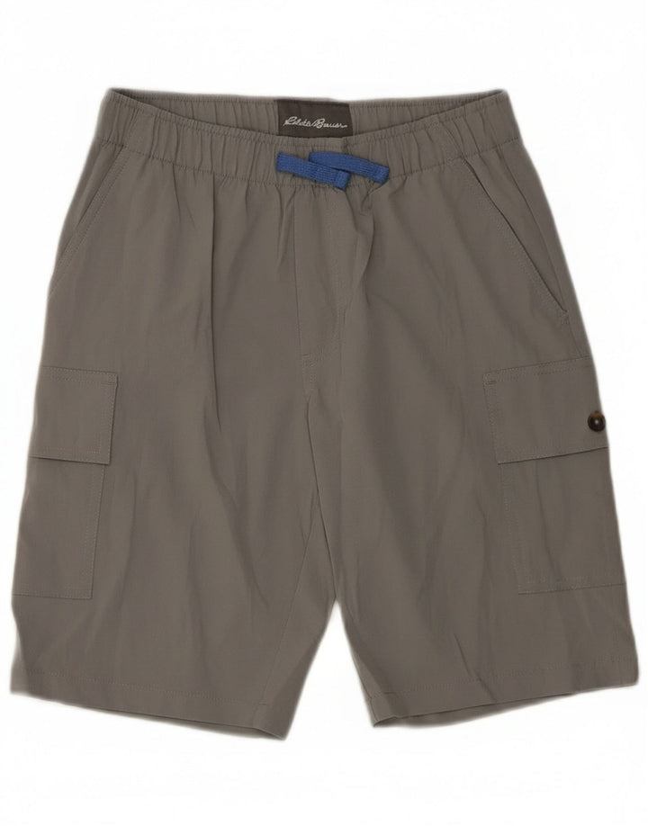 Eddie Bauer Sportske kratke hlače za dječake 13-14 godina, veliki sivi poliester