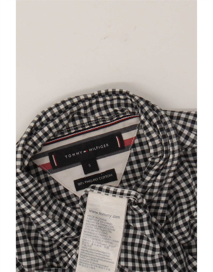 Tommy Hilfiger muška košulja mala crna pamuk