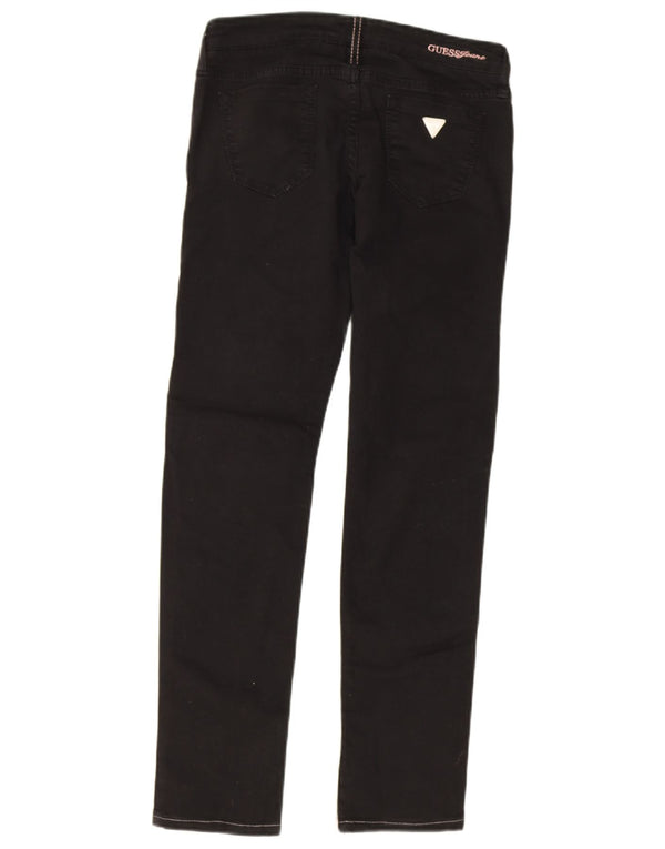 GUESS Ženske uske traperice W26 L28 crni pamuk