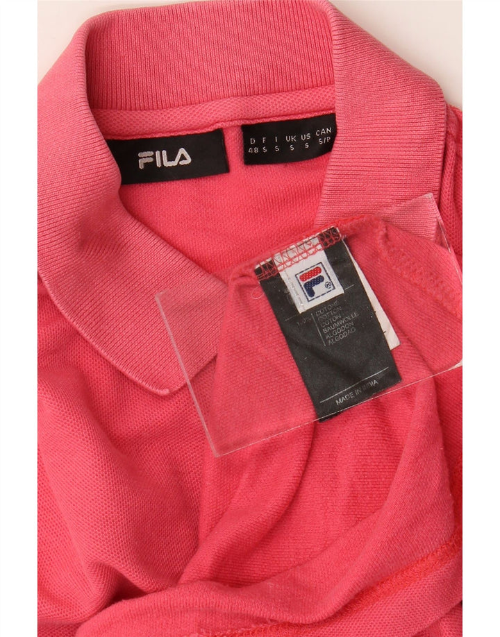FILA Muška polo majica mala ružičasta pamučna
