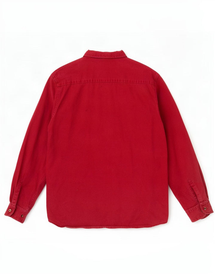 Wrangler muška košulja Large Burgundy Pamuk
