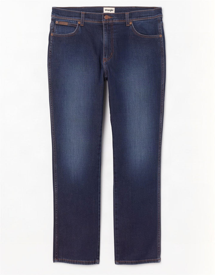 Wrangler Muške Texas Slim Jeans W34 L32 Plavi pamuk