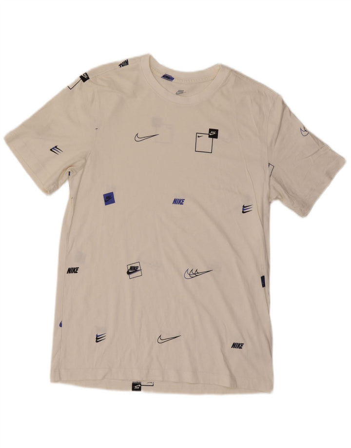 Nike muška majica s grafičkim motivima, srednji bijeli pamuk