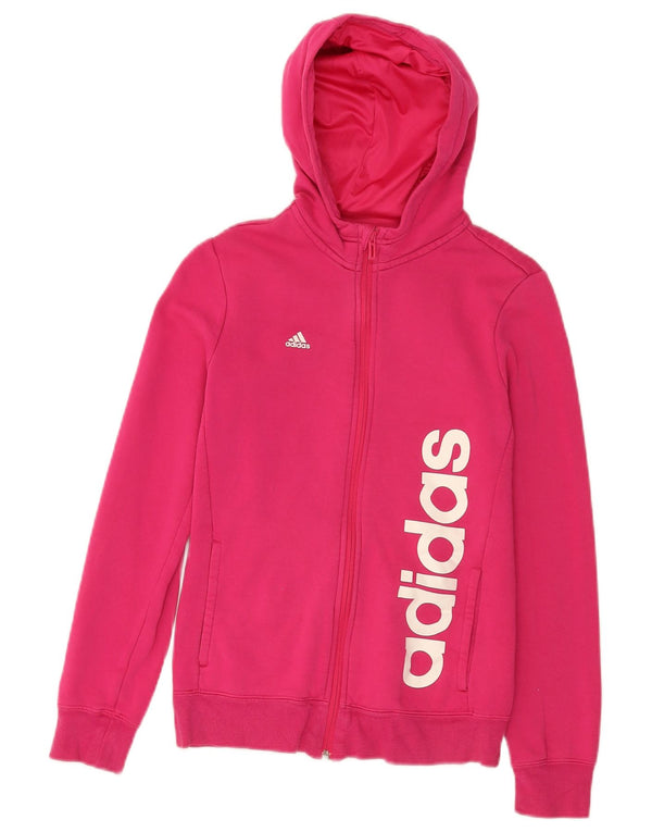 Adidas pulover s kapuljačom i kapuljačom za djevojčice, 13-14 godina, ružičasti pamučni sportski