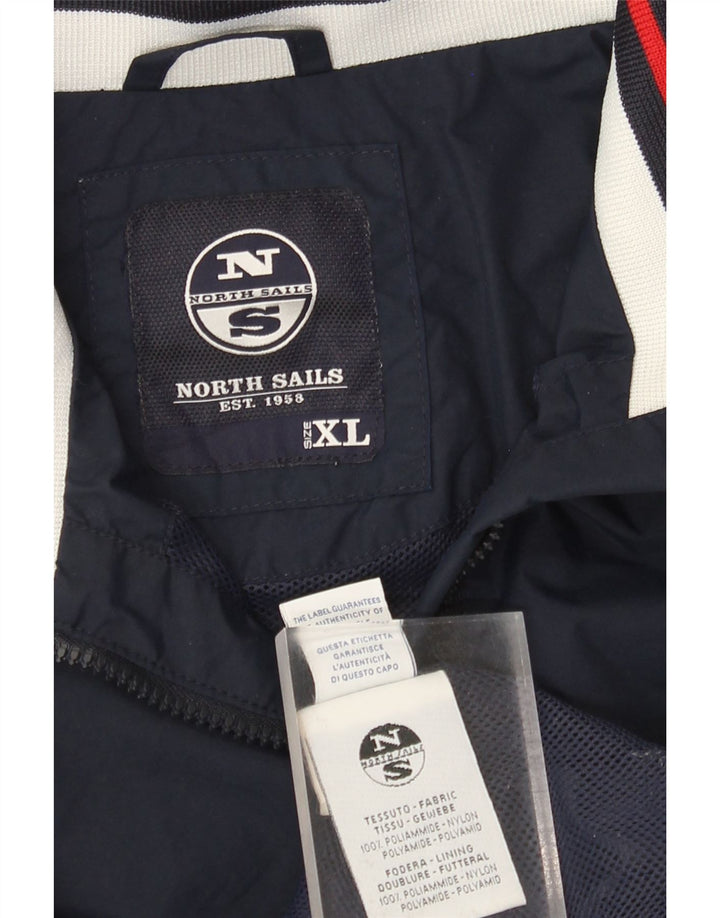 Muška bomber jakna North Sails UK 42 XL tamnoplavi poliamid