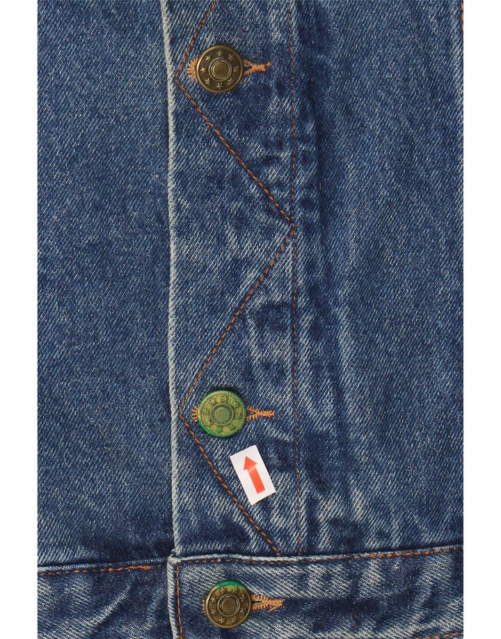VINTAGE Mens Denim Jacket IT 54 2XL Blue Cotton Vintage Vintage and Second-Hand Vintage from Messina Hembry 