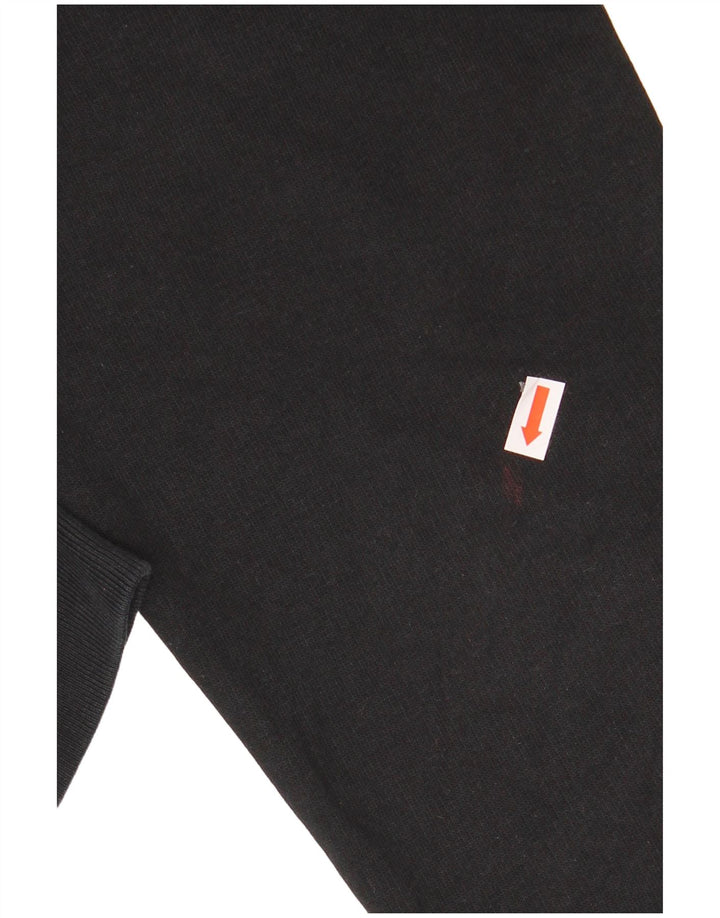 Veliki crni pamučni džemperi Zara Graphic Sweatshirt