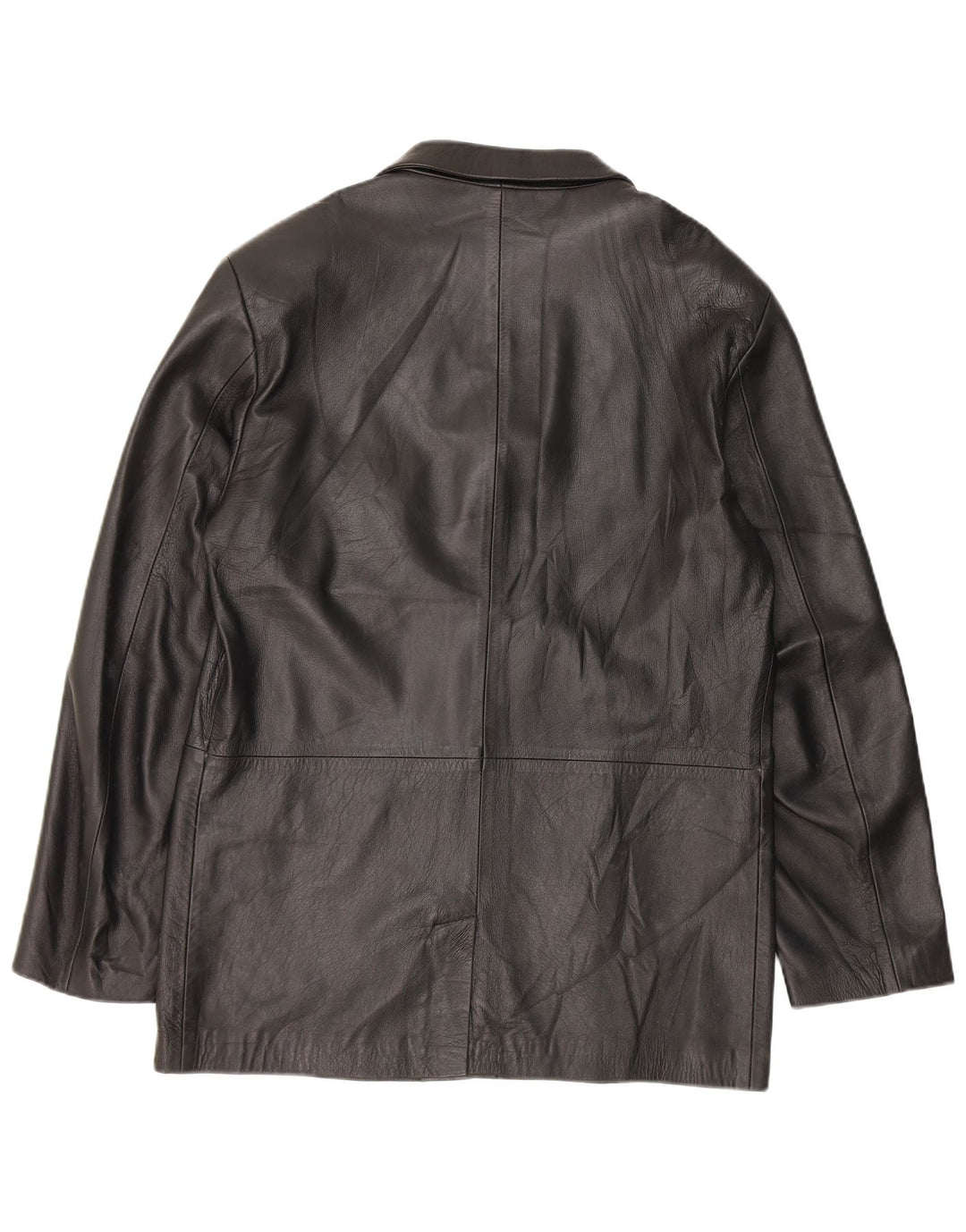 Vintage muška kožna jakna IT 52 XL crna