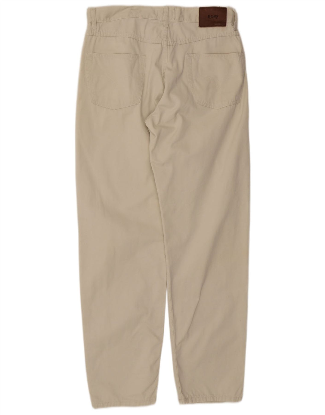 HUGO BOSS Muške sužene traperice Arkansas W34 L32 Bijeli pamuk