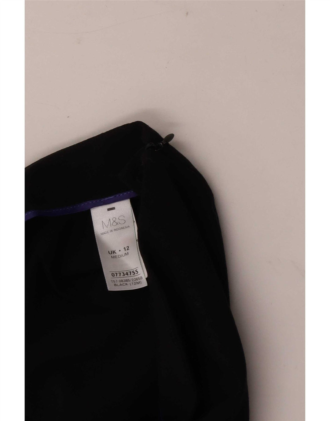 Marks & Spencer Ženske kratke hlače UK 12 Srednje W32 L30 Crne