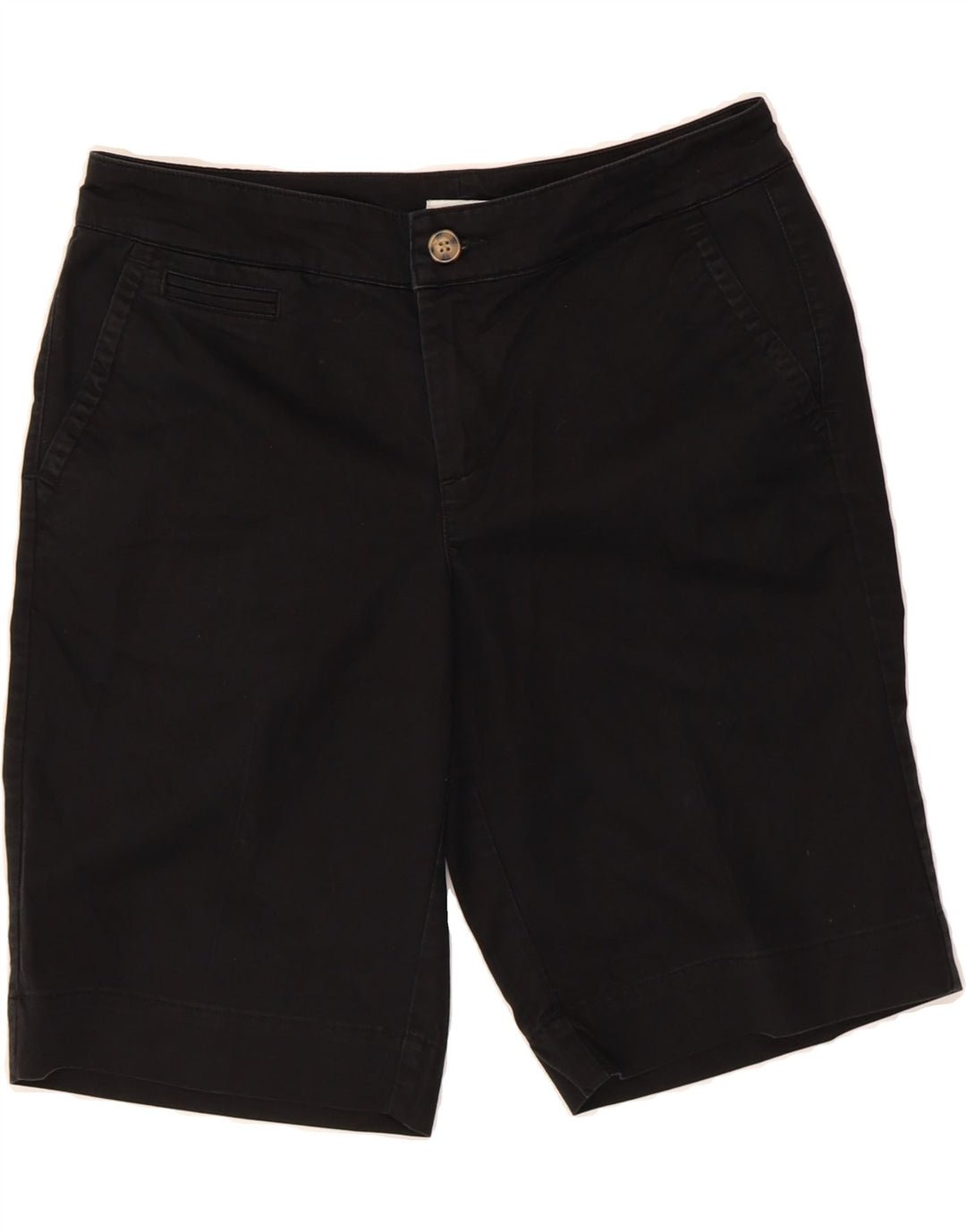 DOCKERS Womens Bermuda Chino Shorts US 8 Medium W30 Blue Cotton Vintage Dockers and Second-Hand Dockers from Messina Hembry 