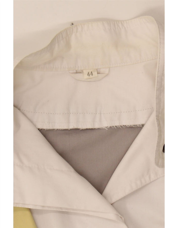 VINTAGE Womens Oversized Bomber Jacket IT 44 Medium Grey Colourblock Vintage Vintage and Second-Hand Vintage from Messina Hembry 