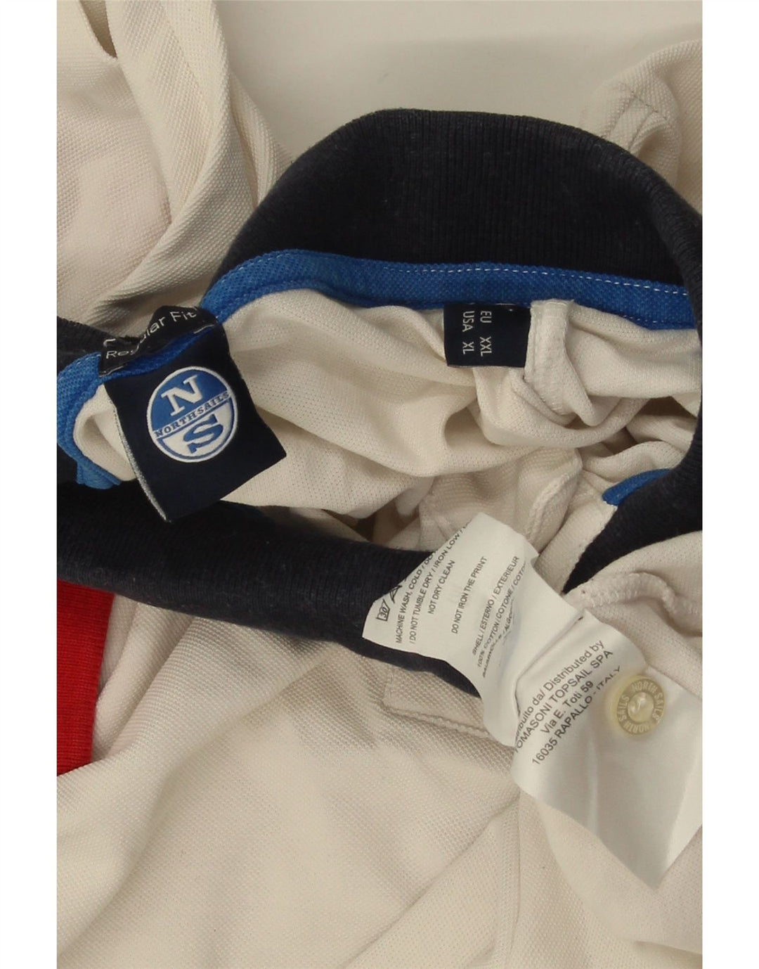 Muška polo majica North Sails 2XL od bijelog pamuka