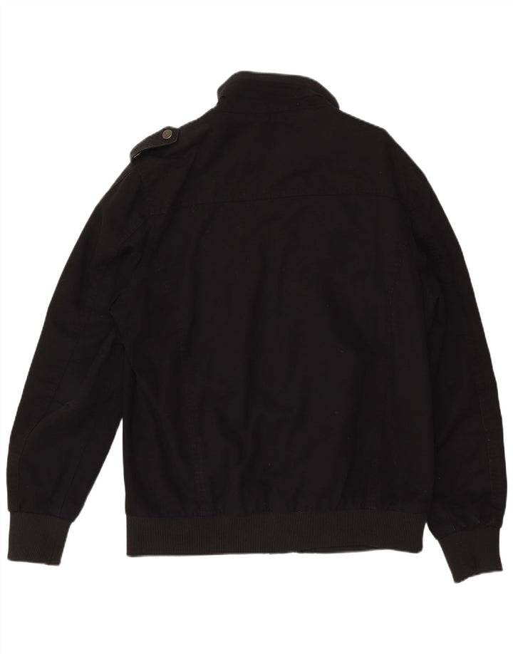 WENVEN muška pomoćna jakna UK 40 velika crna pamuk