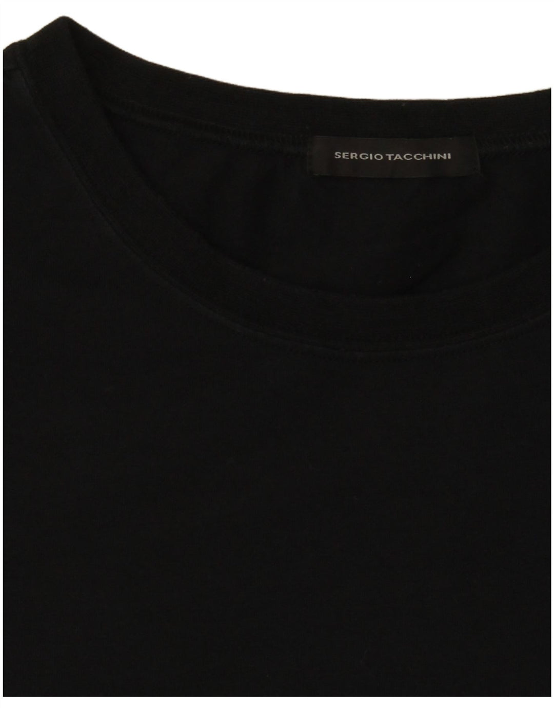 SERGIO TACCHINI Ženska majica dugih rukava UK 14 srednje crna