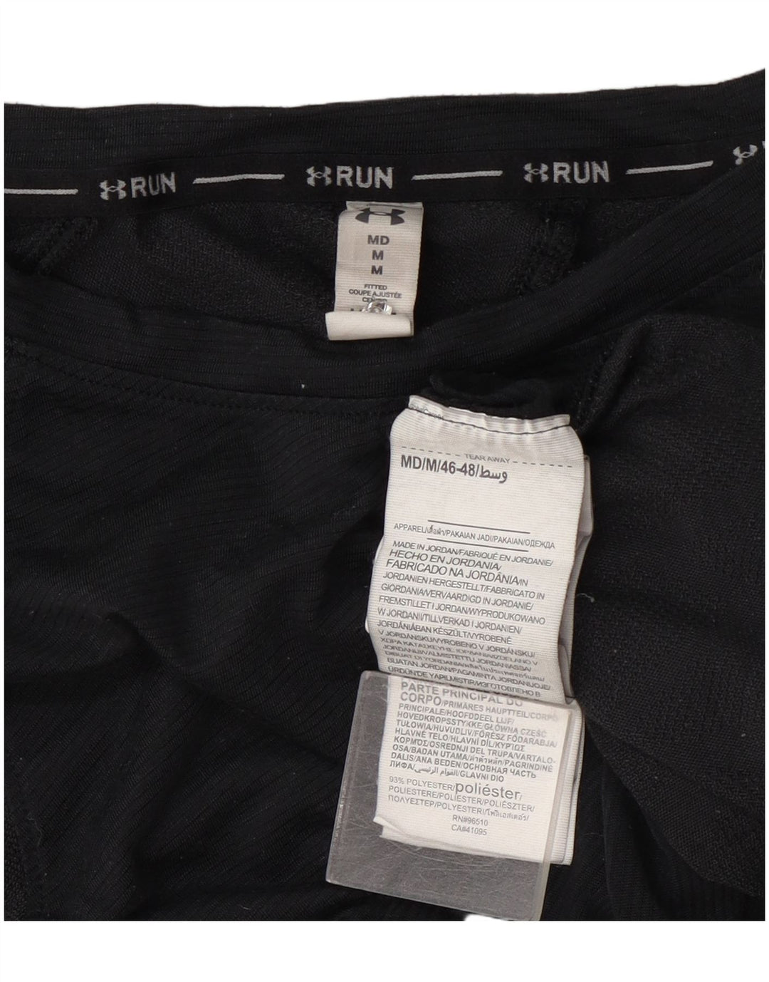 Under Armour ženska majica kratkih rukava UK 14 srednje sivi geometrijski poliester