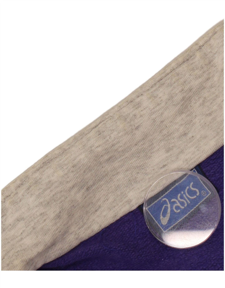 ASICS muška trenirka s grafičkim motivima, gornja jakna XL u sivoj boji