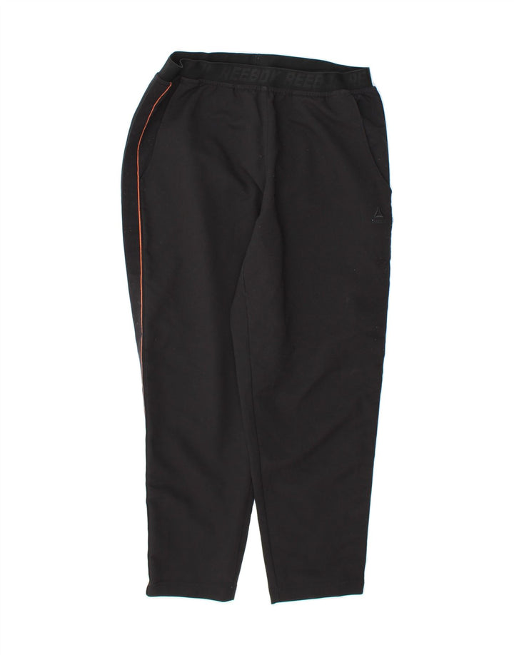 REEBOK Womens Tracksuit Trousers UK 12/14 Medium  Black Vintage Reebok and Second-Hand Reebok from Messina Hembry 