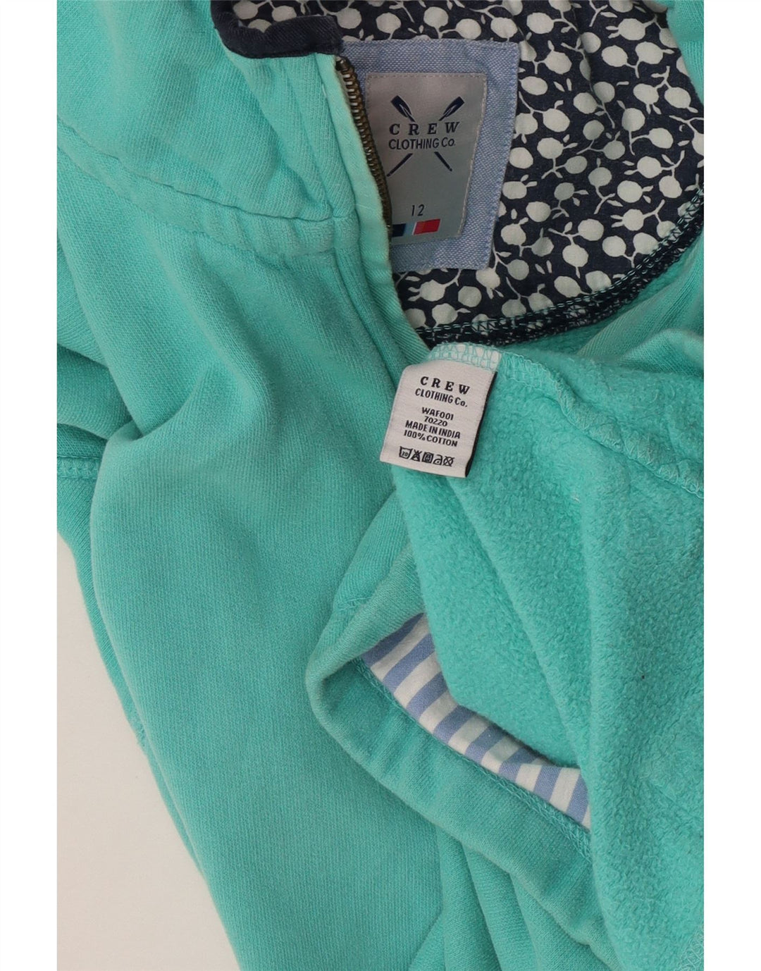 CREW CLOTHING Preveliki ženski džemper UK 12 Srednje zelena