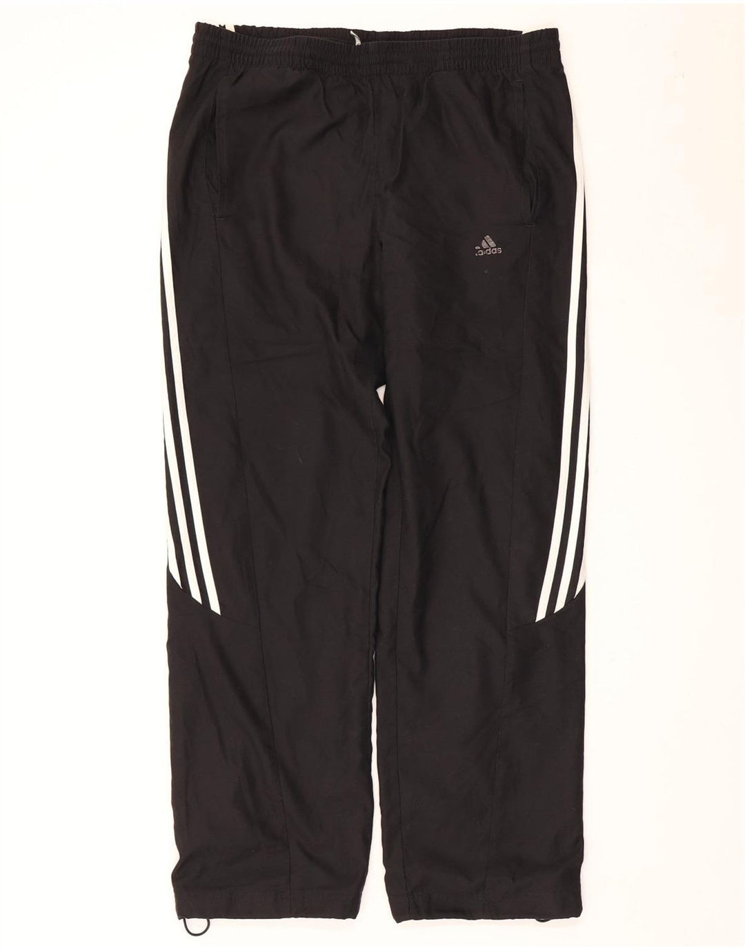 Adidas muške hlače od trenirke male crne od poliestera