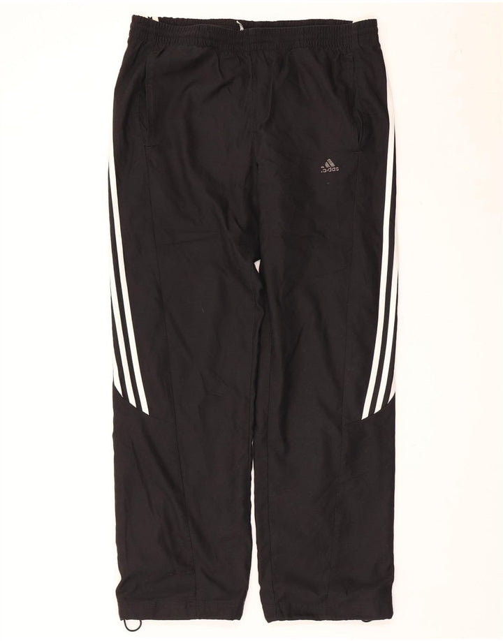 Adidas muške hlače od trenirke male crne od poliestera
