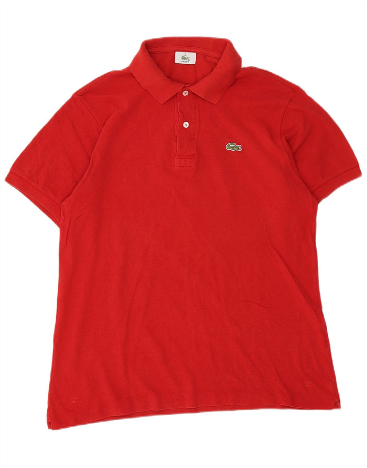 Lacoste muška polo majica veličine 5, veliki crveni pamuk