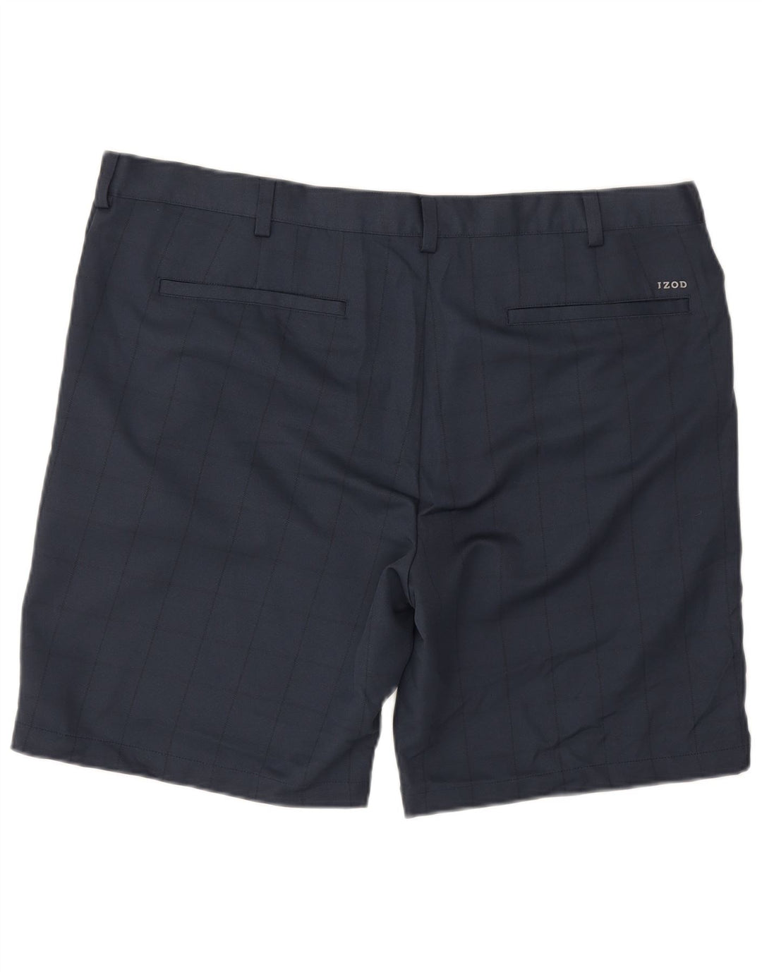 Izod muške kratke chino hlače za golf W40 XL tamnoplavi karirani poliester