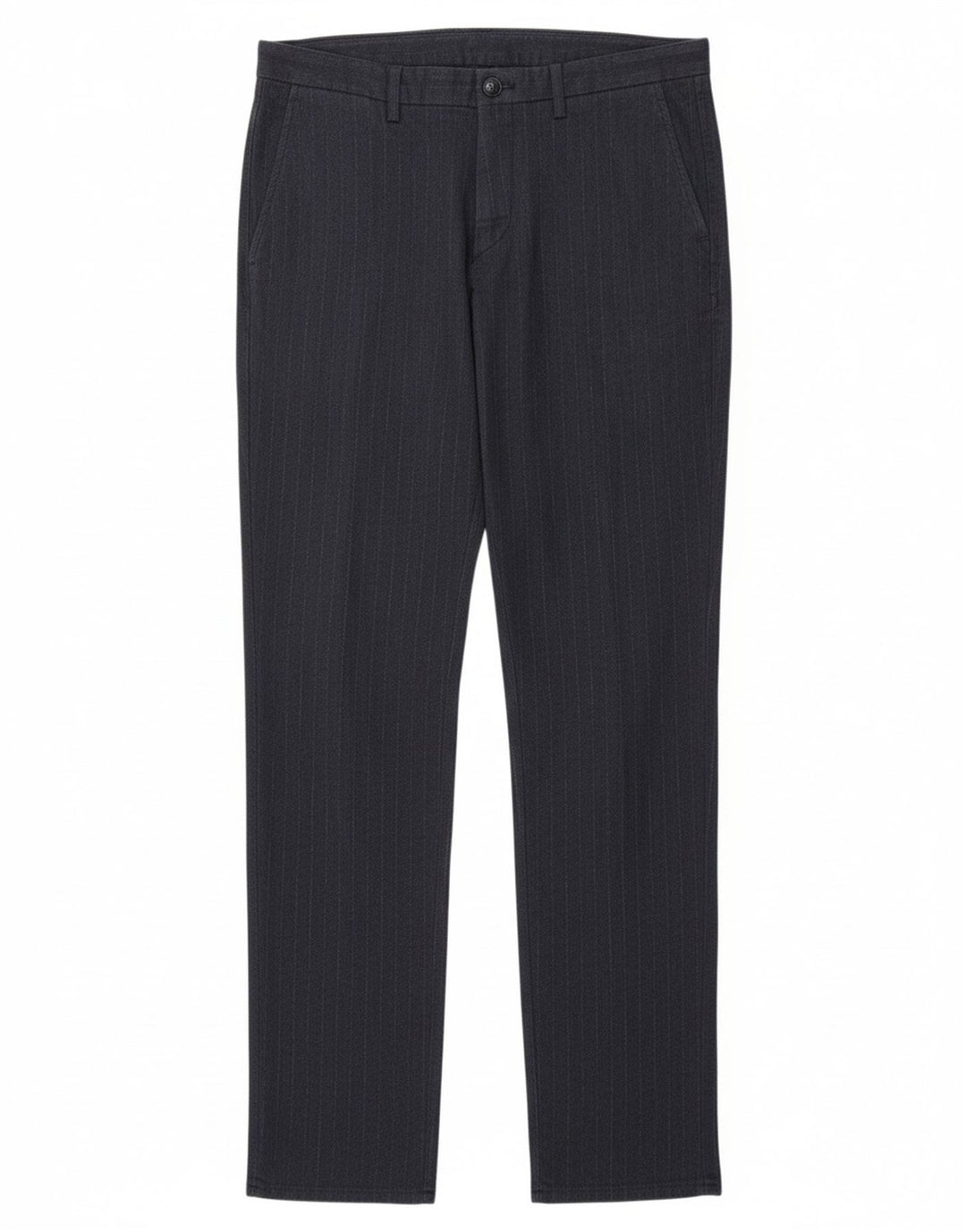 MASSIMO DUTTI Womens Chino Trousers EU 40 Medium W31 L31 Navy Blue Classic