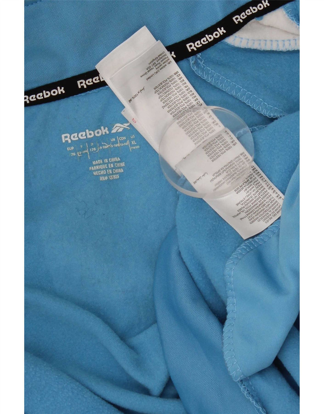 Reebok Boys Trenirka Gornja jakna 15-16 godina plava poliesterska boja