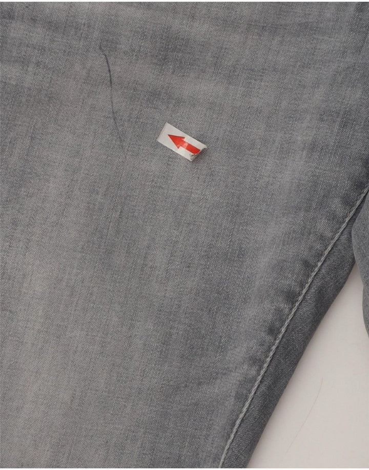 Jack & Jones Muške uske traperice W32 L30 Sivi pamuk