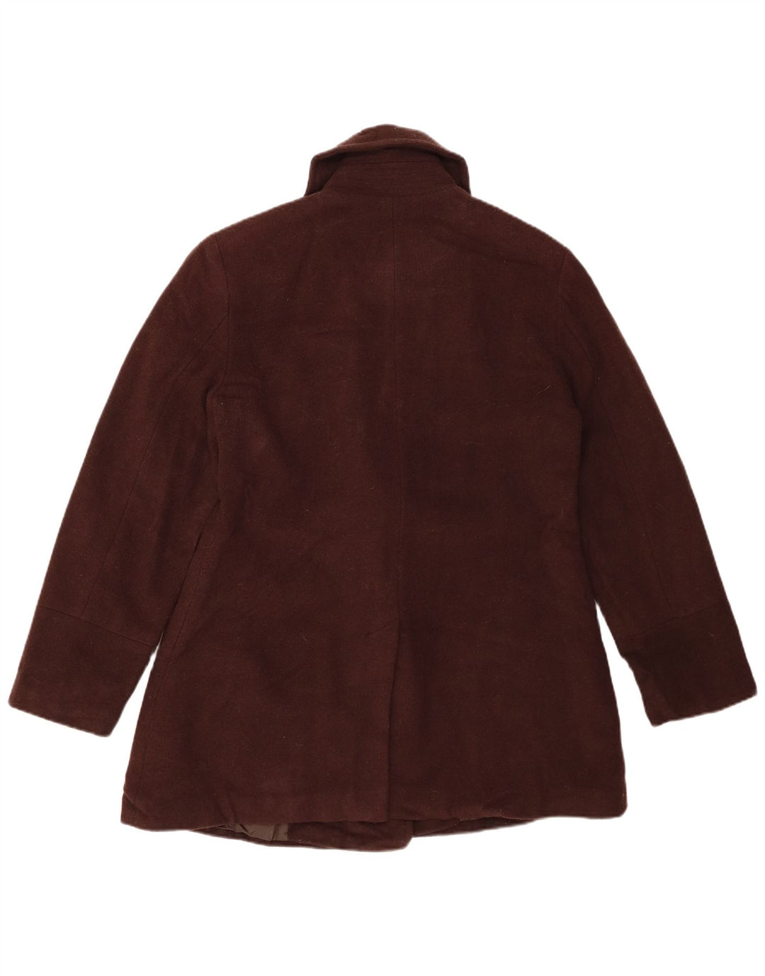 LONDON FOG Ženski graškasti kaput UK 14 Srednje smeđa vuna