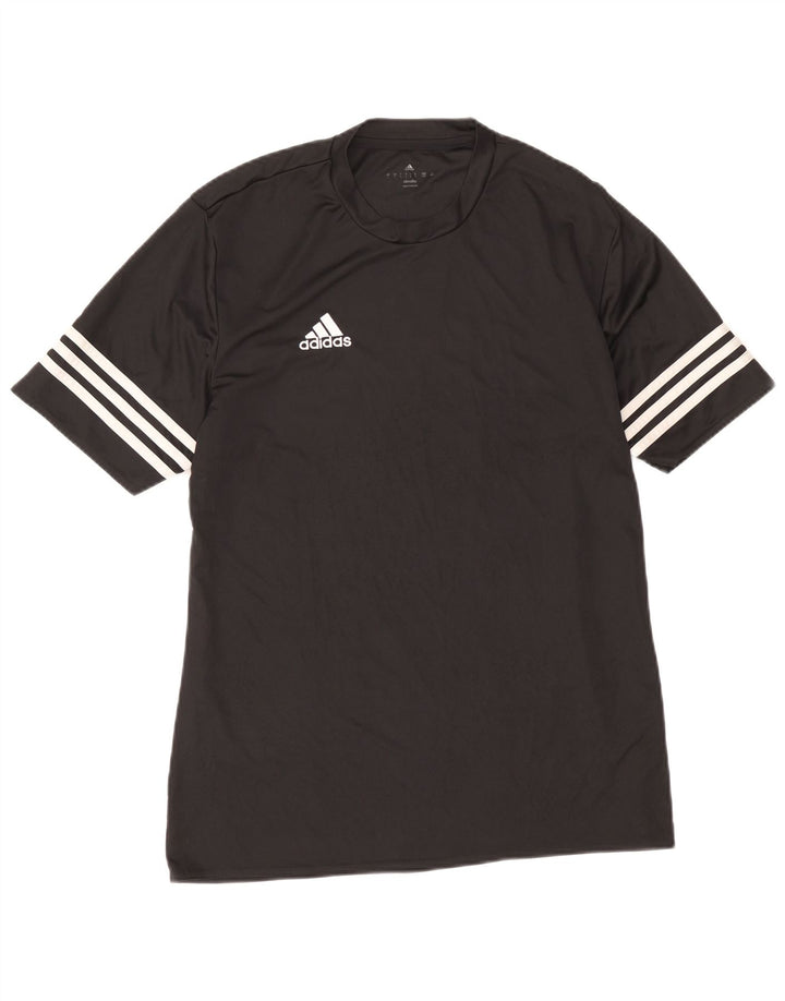 Adidas muška majica Climalite, veliki crni poliester
