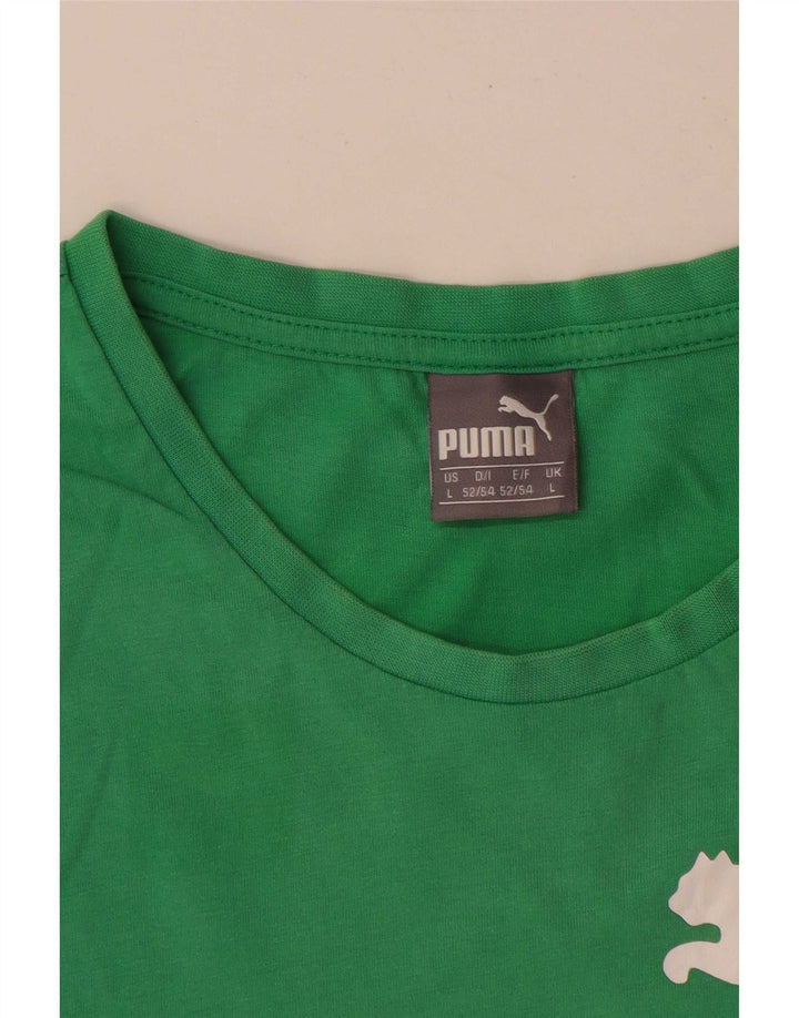 Puma muški gornji dio prsluka s grafičkim motivima, veliki, zeleni