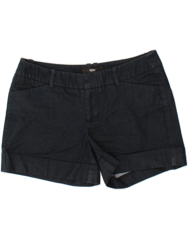 MOSSIMO Womens Hot Pants US 2 XS W26 Navy Blue Cotton Vintage Mossimo and Second-Hand Mossimo from Messina Hembry 