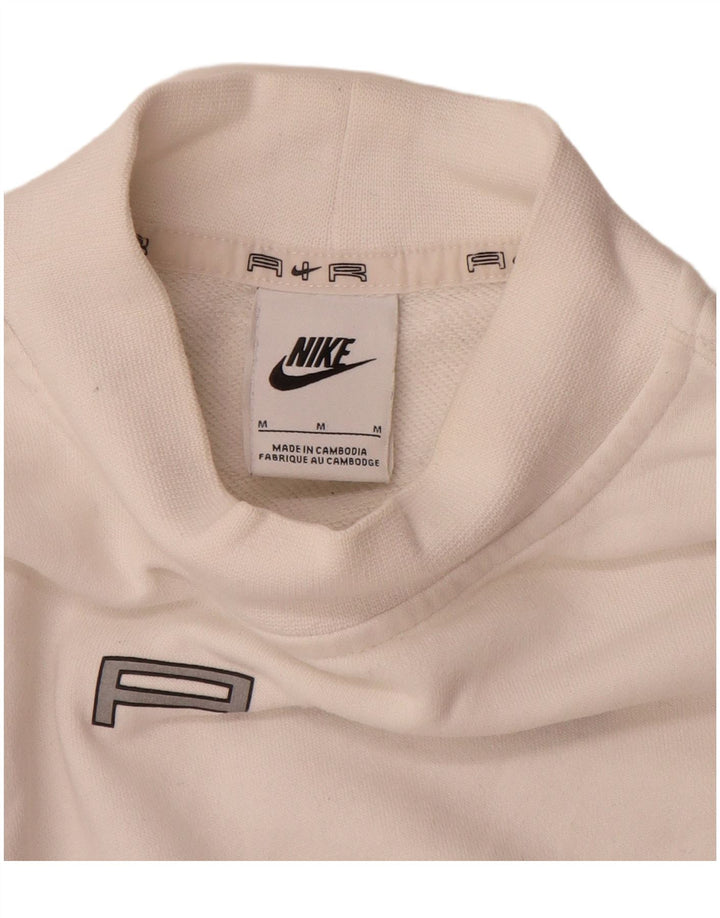 Nike ženska majica prekomjerne veličine UK 14 srednje bijele boje