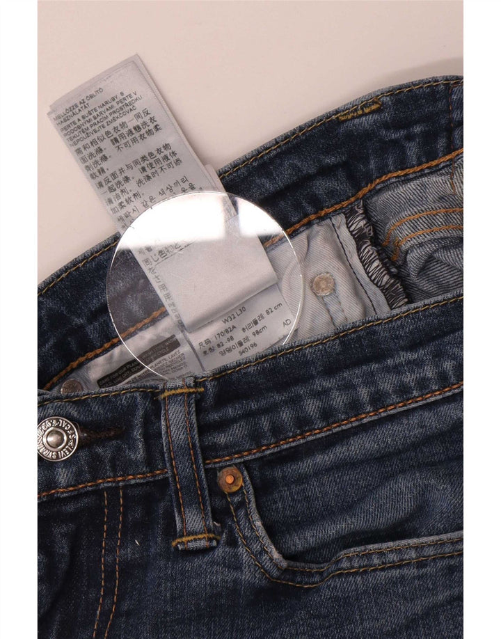 Levi's kratke uske traperice W32 L26, plavi pamuk