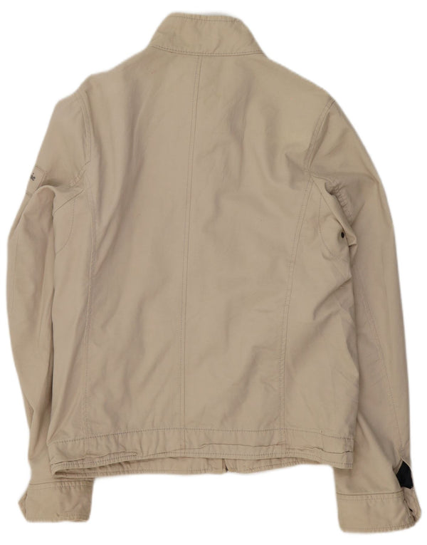 Abercrombie & Fitch muška bomber jakna UK 40 Large Beige Cotton