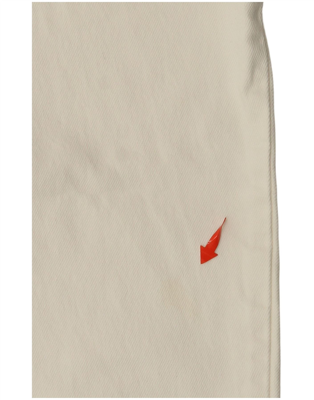 STEFANEL Ženske traperice visokog struka IT 44 srednje W24 L27 sivobijeli pamuk