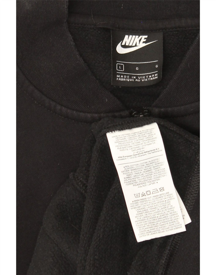 Nike muška gornja jakna trenirke velika crna pamučna