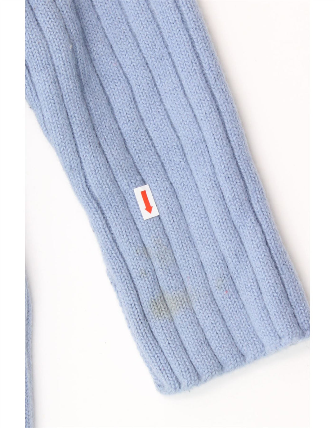 JIGSAW Ženski pulover s rol izrezom UK 14 Srednje plava vuna