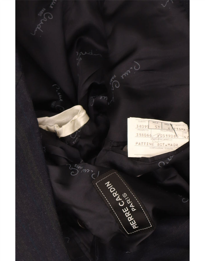 Pierre Cardin muška jakna sa 2 gumba IT 58 4XL tamnoplava na pruge