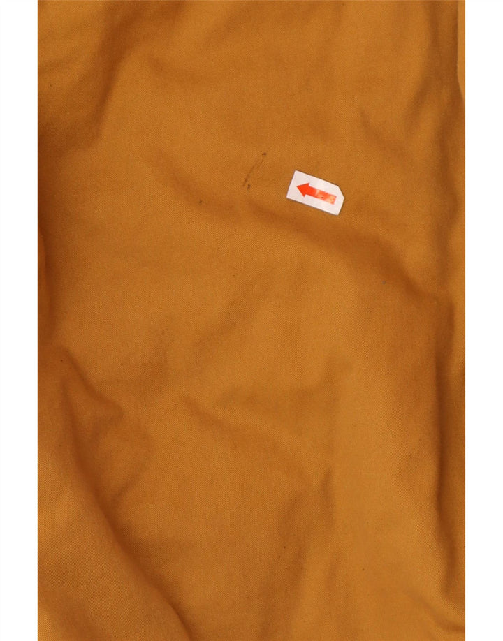 VINTAGE ženska prevelika vjetrovka jakna IT 42 srednje smeđi pamuk