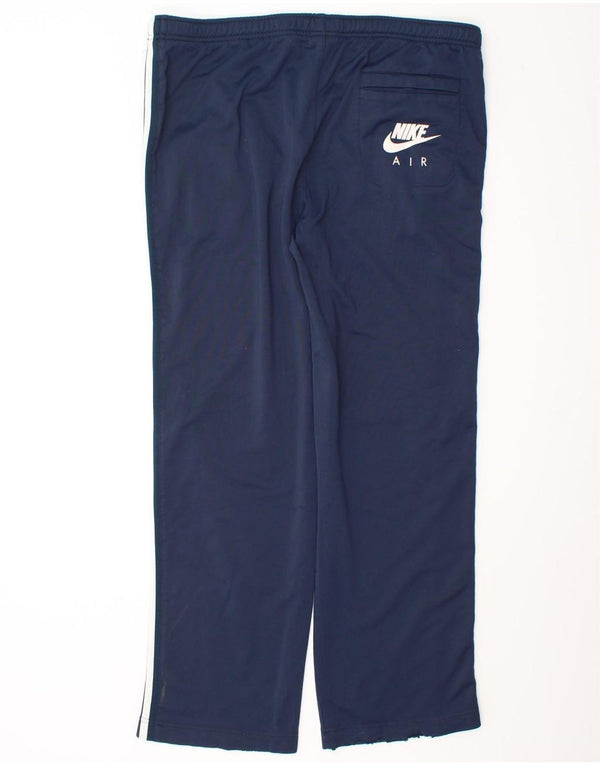 Nike Mens Air Trenirka Hlače UK 34/36 Large Navy Blue Poliester