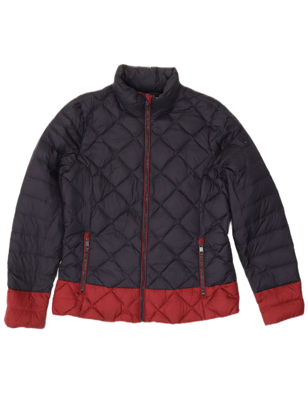 Tommy Hilfiger ženska podstavljena jakna UK 18 XL tamnoplava najlonska boja