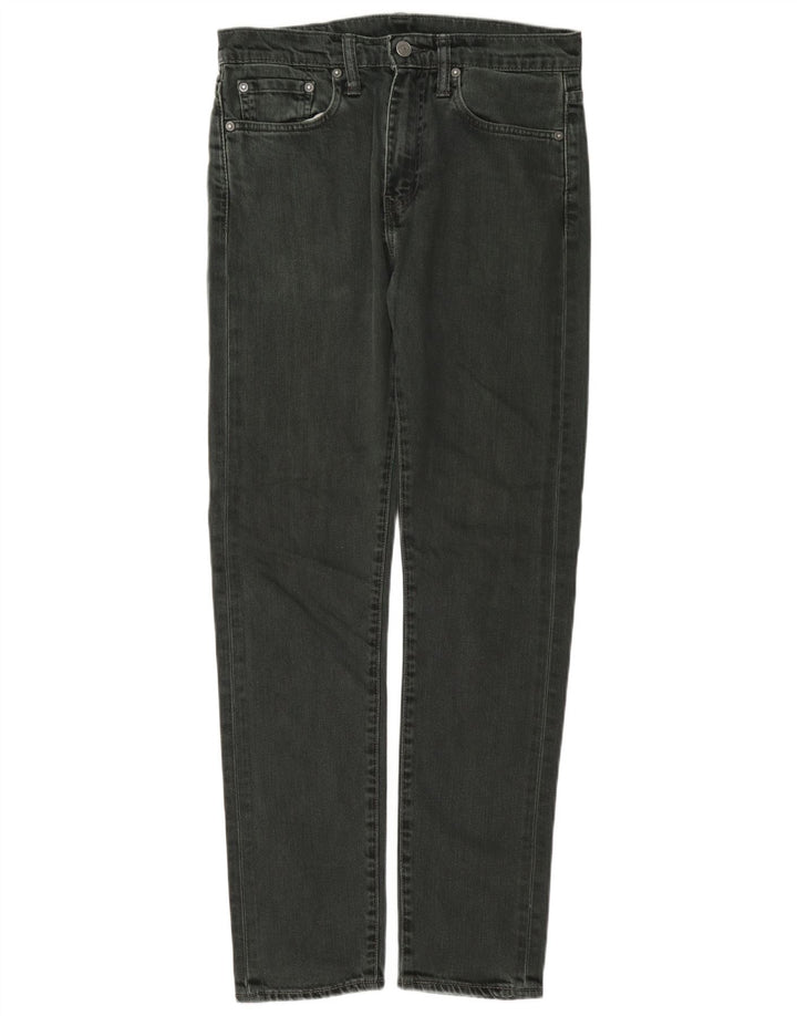 Levi's ženske uske traperice W28 L32 Zeleni pamuk