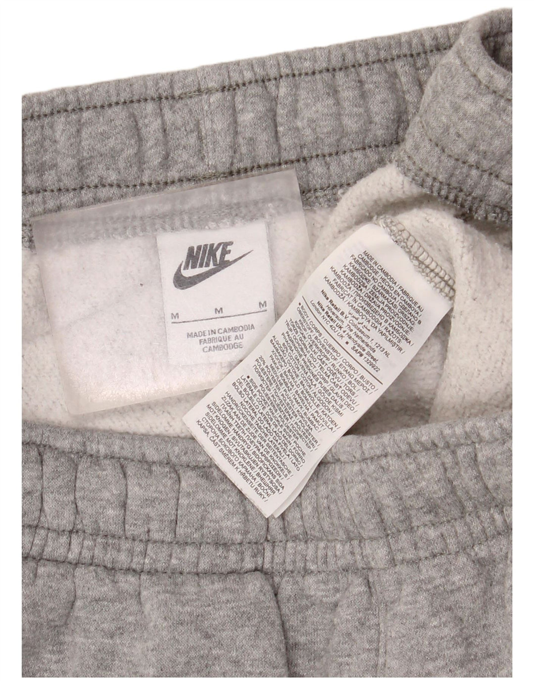 Nike muške kargo trenirke, srednje sive pamučne hlače