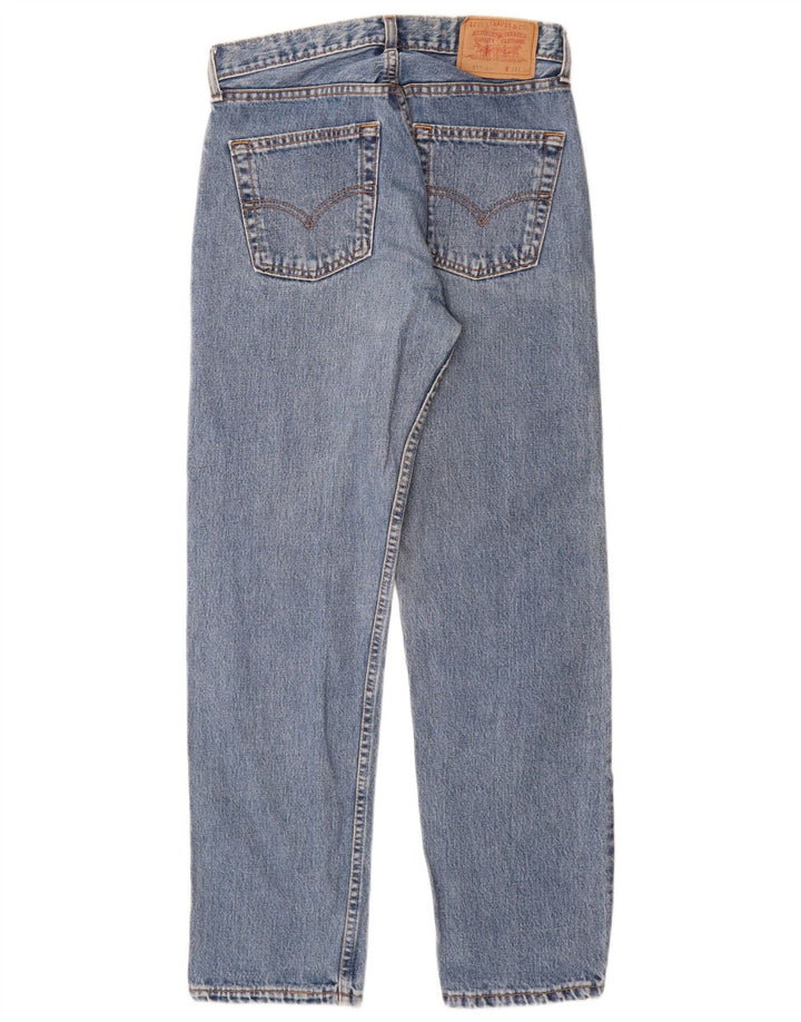 LEVI'S ženske 517 traperice s visokim strukom W30 L30 plavi pamuk