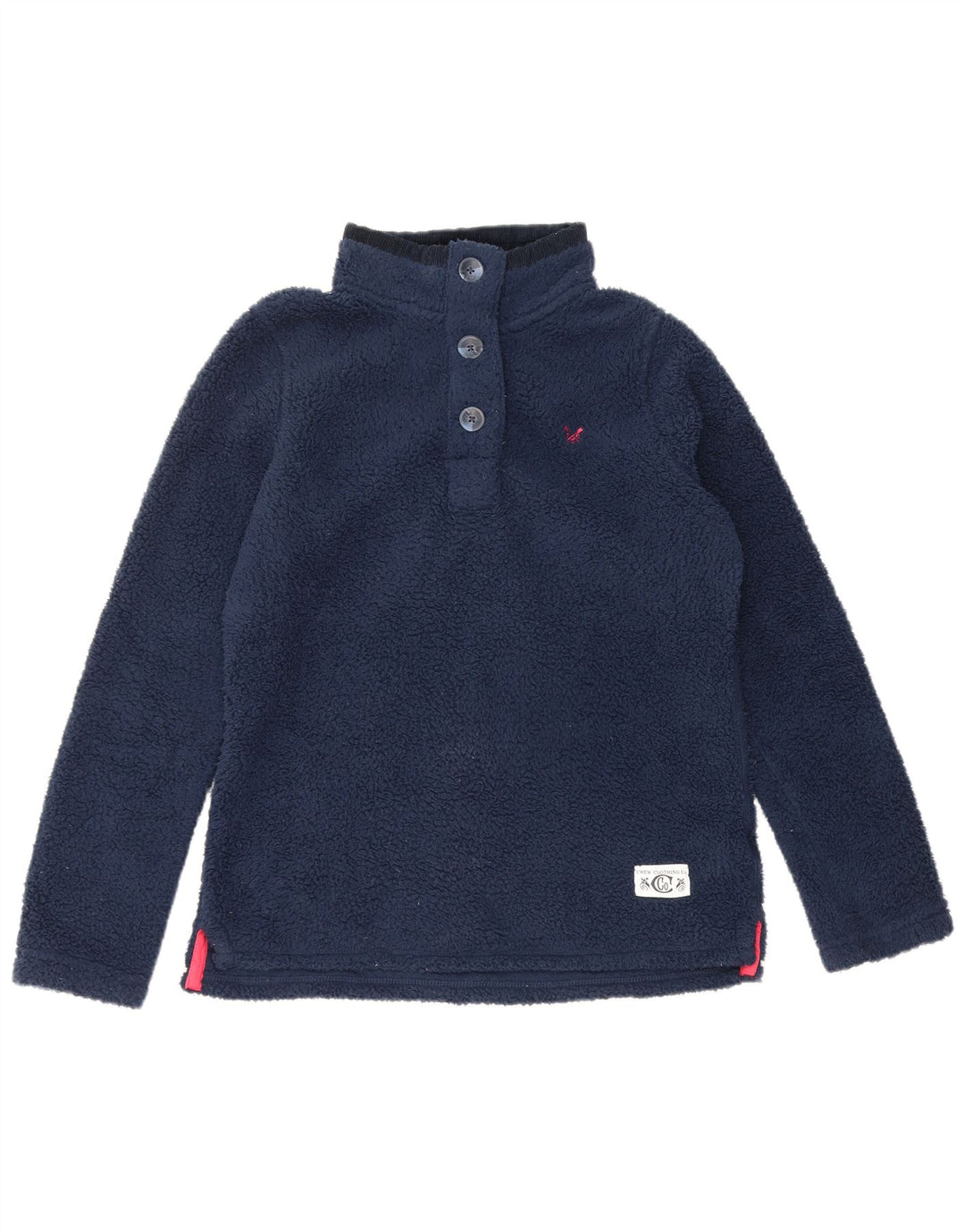 Crew Clothing Ženski džemper od flisa UK 12 Medium tamnoplavi poliester